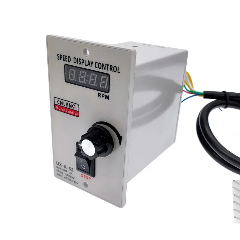 UX-A-52 цифровой дисплей регулятор скорости мотора 400W AC 220V скорость определить