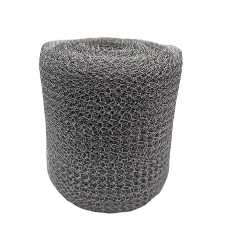 Offer 2205 316 316L 304 304L stainless steel crochet weaving ginning multi strand filter knitted wire mesh