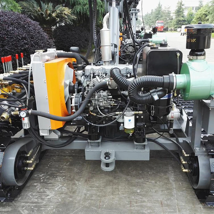 
perforadora para pozos de agua Small HC725B1 pneumatic & hydraulic mechanical mini portable surface drilling rigs for mining 