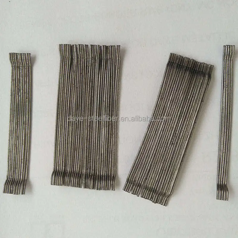 High Quality Corrugated Steel Fiber China Factory Loose Hooked End Graphic Design Solution Concrete Metal Building Materials
