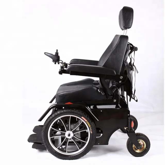 Luxury comfortable assist walking standing electric wheelchair for rehabilitation training people