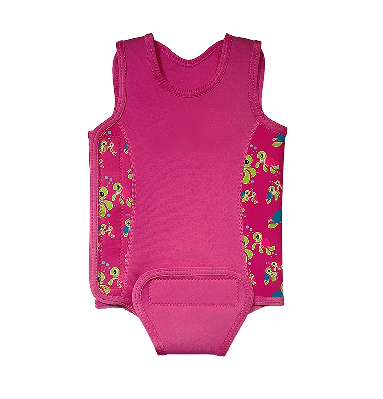 Custom Neoprene Infant Swimsuit for Girls Toddler Bathing Wetsuit for Diving