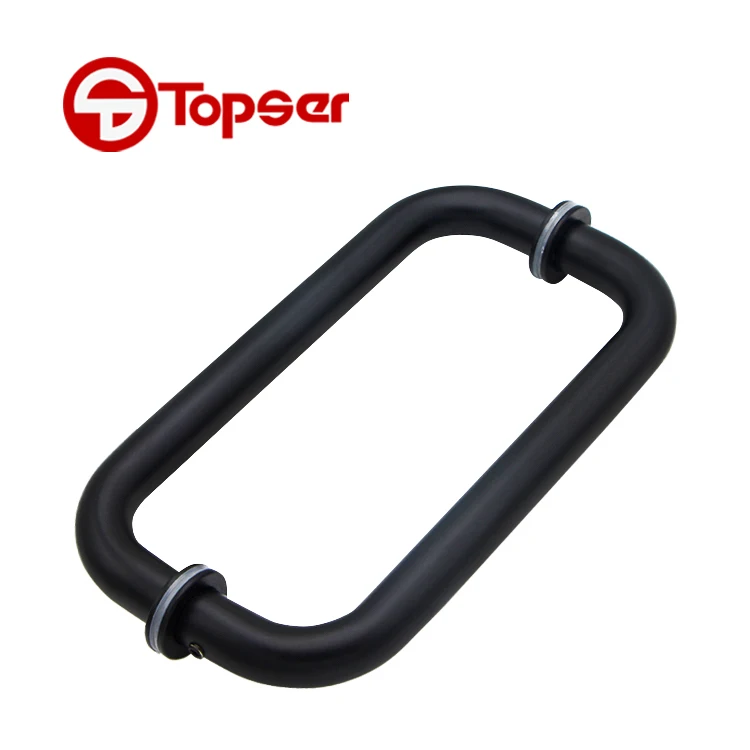 CRL Matte Black Shower Glass Door Hinges Wall To Glass Shower Door Frameless Pivot Fixing Hinges Set