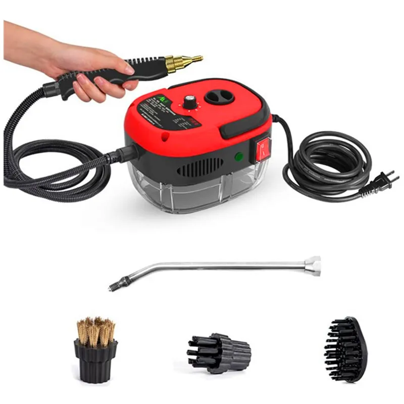 High Pressure Steam Cleaner Hand-Held Portable Steam Cleaning Machine 6 Gears Adjustable