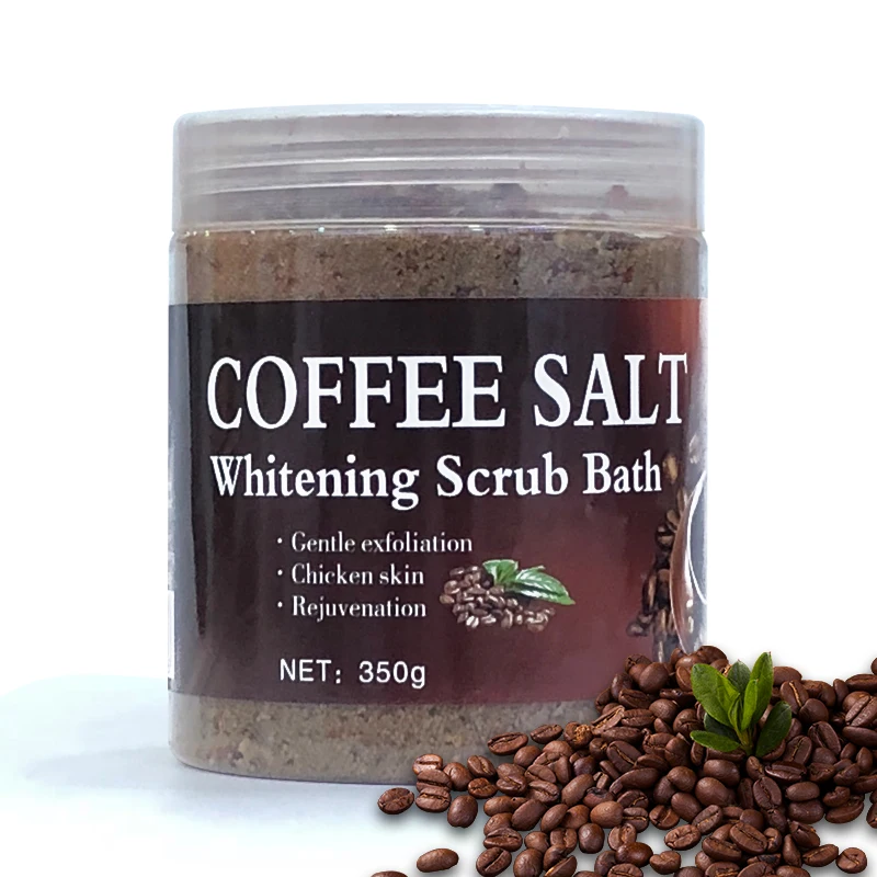 Оптовая продажа частная торговая марка уход за телом скраб Arabica Органическая натуральная соль для ванны отшелушивающий тела кофе скрабы