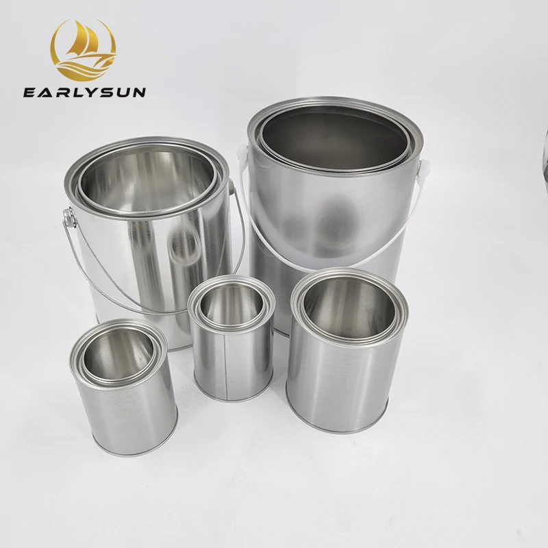 250ml Small Round Empty Candle Metal Tin Jar With Lid