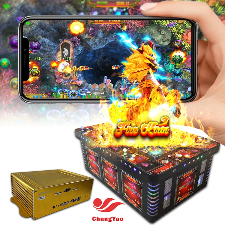 Hot Sale Table Arcade Fish Game Cabinet  Machine Chang Yao I