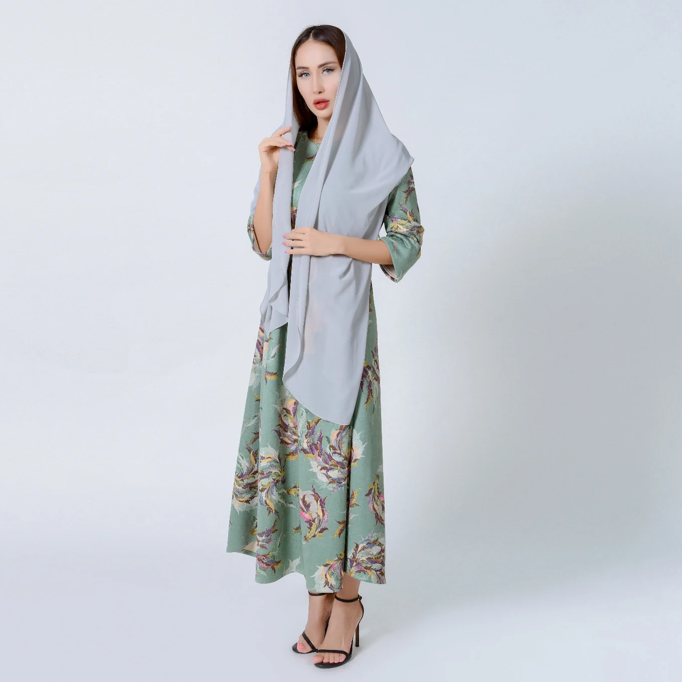 Abay Plain Dubai and Open in Dress Gold Designs for Hijab Stone Design with Lace Kimono Uk Fabric Islam Online a New Red Black