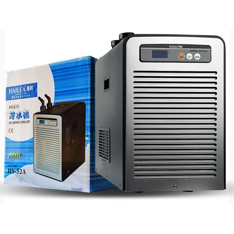 1/10HP  1/6HP  1/4HP 1/2 Hp 300L Fish Tank Seawater Hailea Aquarium Water Chiller