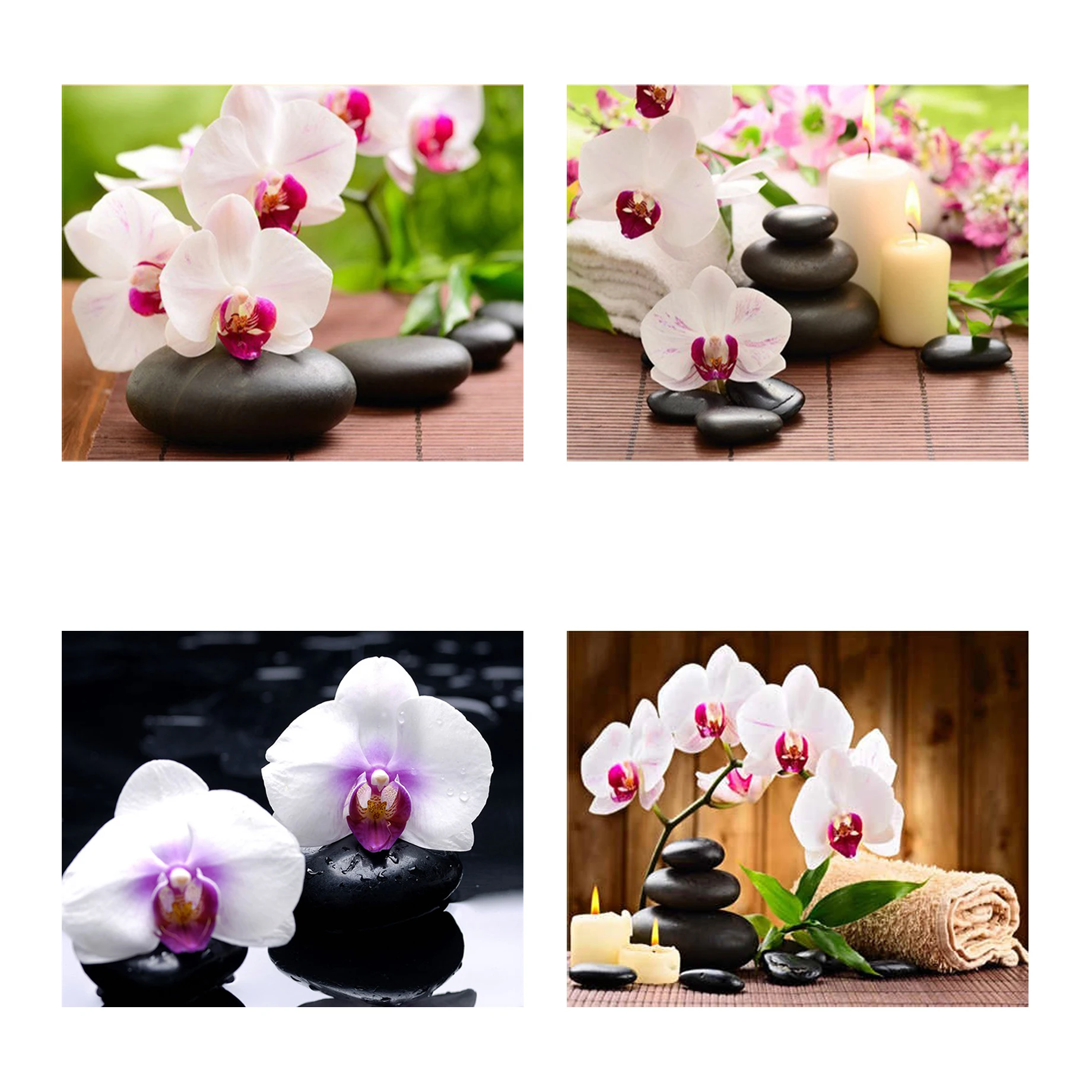 Алмазная 5D картина «Орхидея», полноразмерная/круглая вышивка «сделай сам», вышивка крестиком, украшение для дома, настенные картины