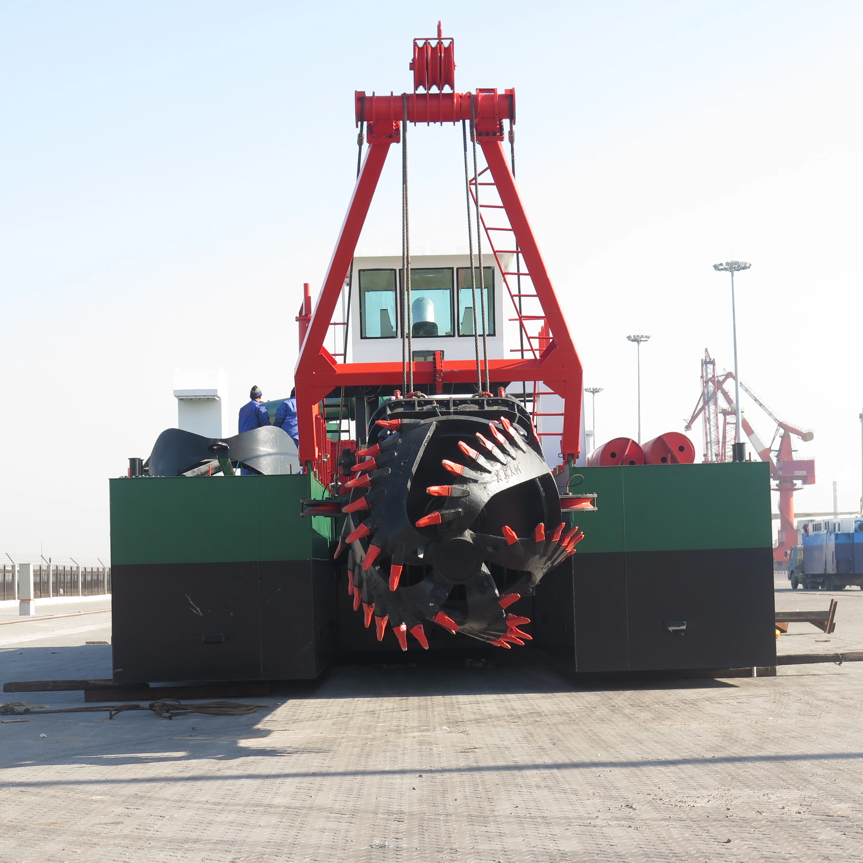 4000m3/h River sand dredging ship cutter suction sand dredger vessel