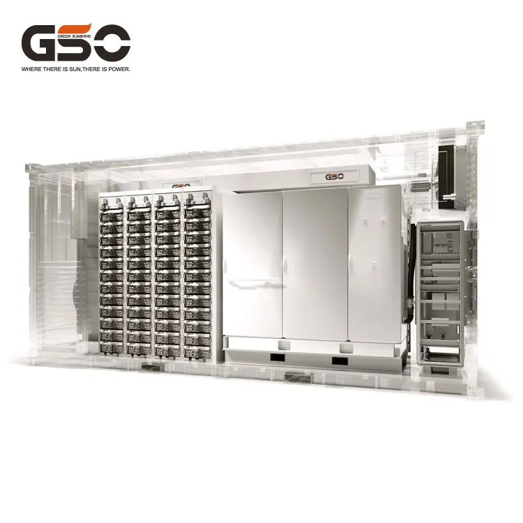 1MW 2MW 3MW 384V 480V 672V Li Ion Battery Energy Storage System Container Energy Bank Container