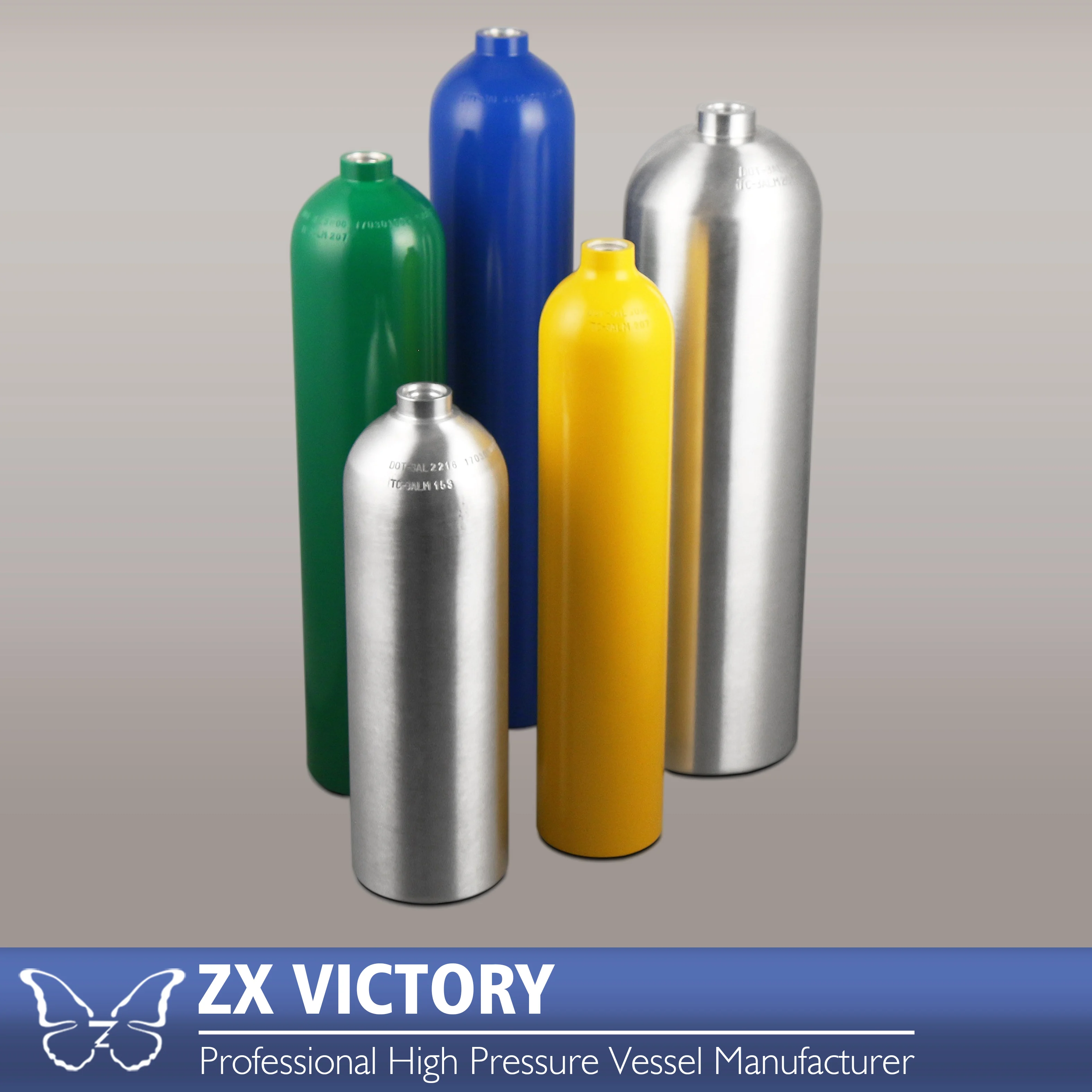 ZX S80 S40 S53 S63 S06 S19 aluminum scuba tanks TPED/DOT diving dive tank oxygen cylinder for sale swimming