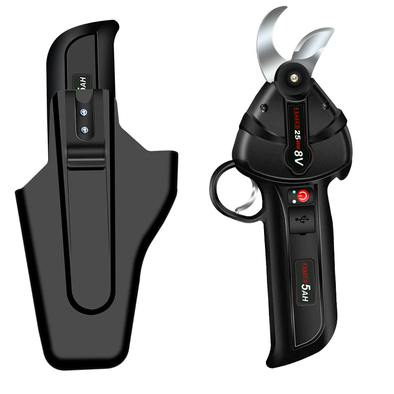 Ultra-light 600g Electric Pruning Shears 8v Lithium Battery Powered Cut Scissors