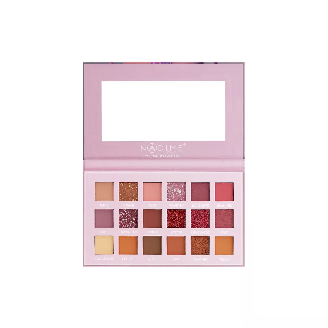 Waterproof  Makeup High Pigment Eyeshadow Pallet Wholesale Glitter Eyeshadow