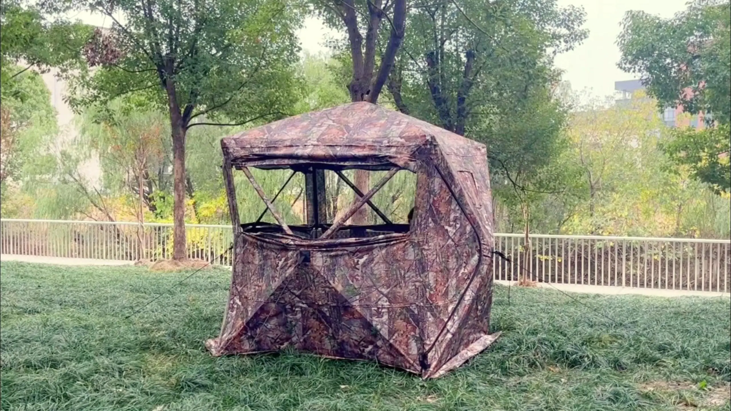 270 degree see through foldable Waterproof outdoor other hunting equipment products accessories Camouflage  Blind Tent