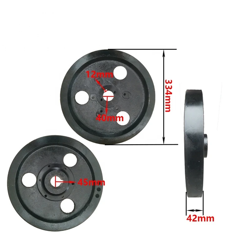 S195 S1100 S1105 S1110 S1115 S1125 S1130 Запчасти для дизельного двигателя с одним цилиндром маховик в сборе