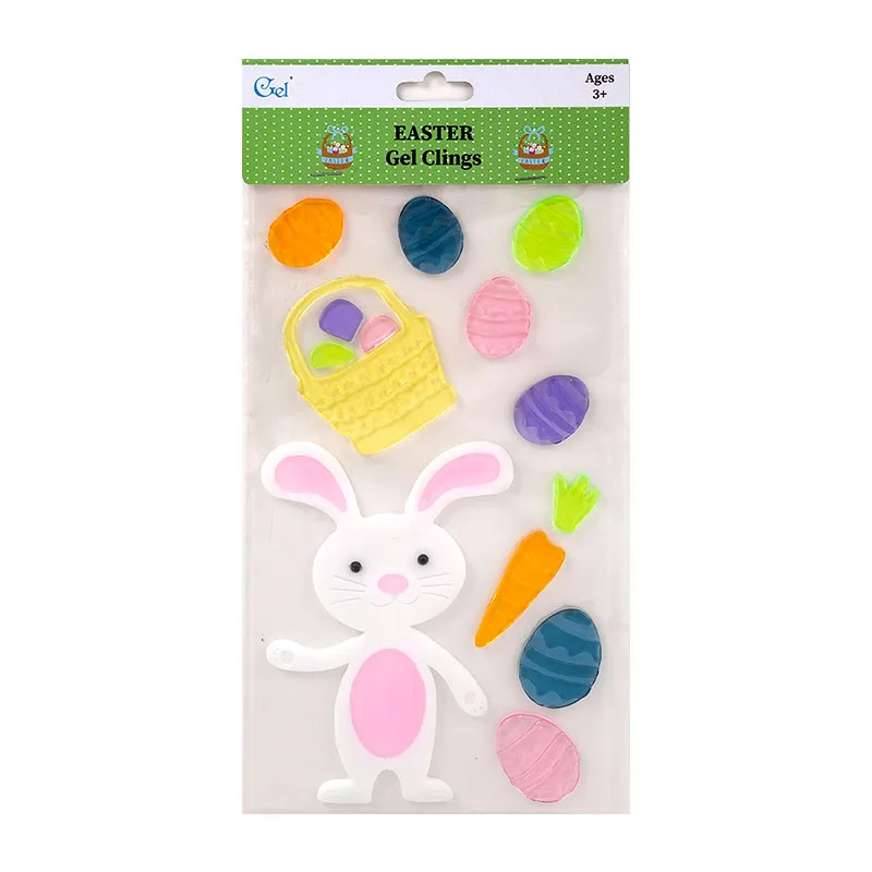 Cute Children Easter Eggs Bunny Parties Funny Graffiti DIY Easter Cartoon Decorative Custom Sticker