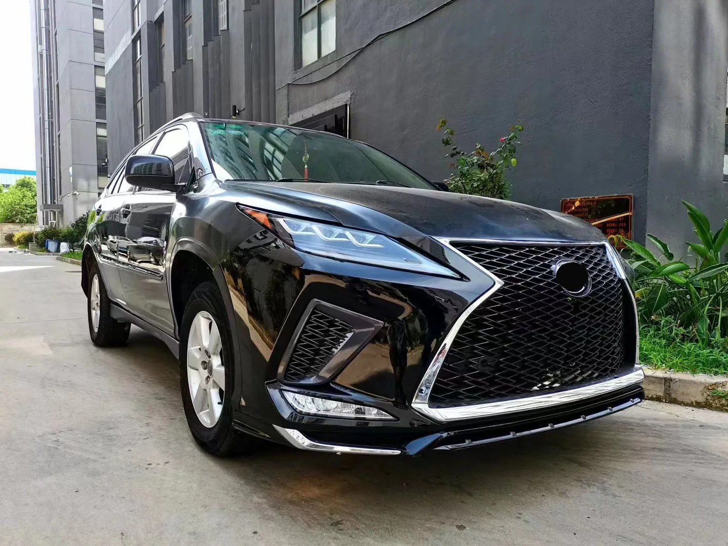 KLT High quality plastic RX old upgrade new convert 2020 model body kit for lexus RX300 rx350 rx450h rx270 2005-2008 bodykit