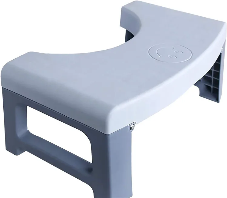 Factory Wholesale Plastic Bathroom Poop Foldable Folding Step Toilet Squatting Stool