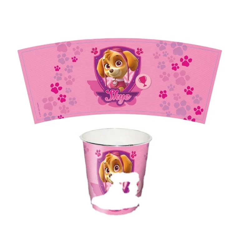 Colorful printing label labels IML in mould label for plastic plate