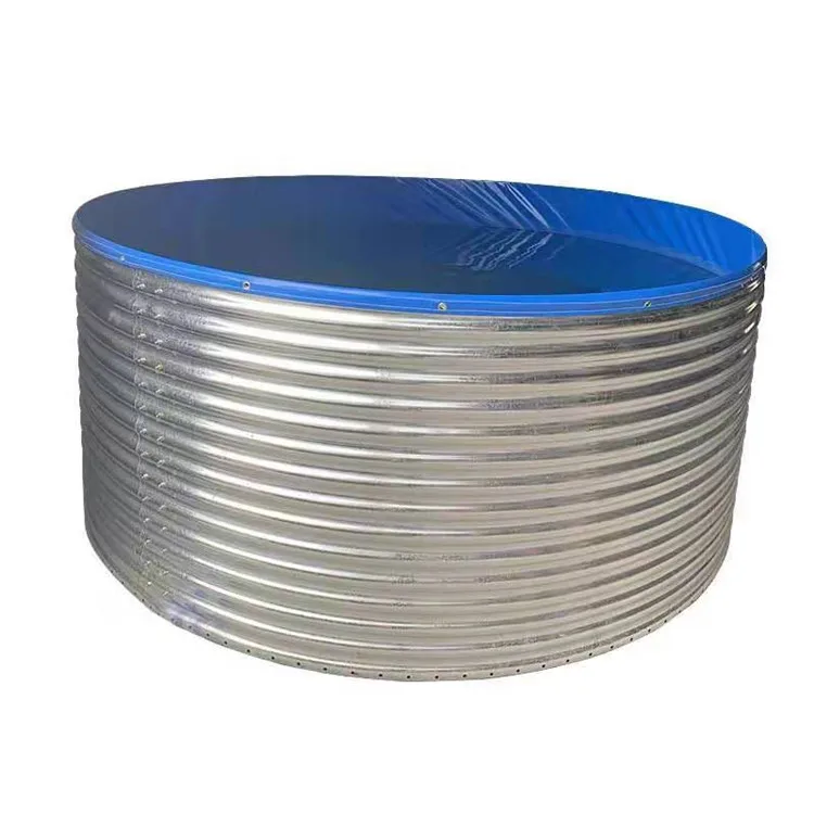 Custom Cheap Price 10000liter Water Tank Fishing Pond Plastic Pond For Fish Farming Tank Fish Growing Container Tank