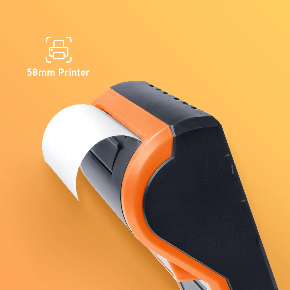 FP09 Android 4G WIFI NFC pda Fingerprint Scanner POS Machine with Printer for Warehouse