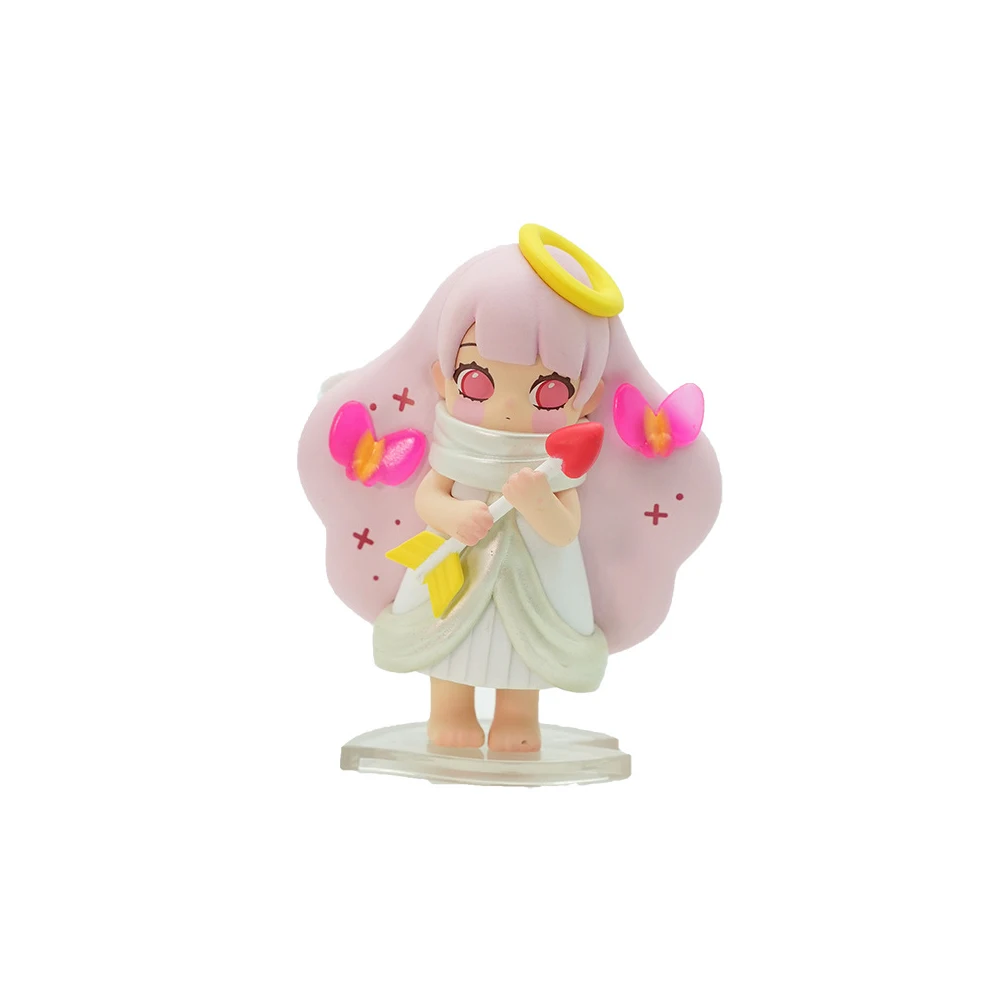 Longzhiyu Cute Cartoon Kawaii Anime 3D PVC Character Custom Action Figure Mini Figurine_4