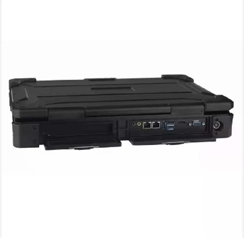 15.6 inch LCD Upward Portable Industrial Computer Supports Intel QM77 I/O controller rugged laptop Resistived touch screen