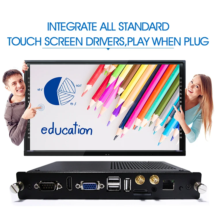 Fanless RK3288 OPS computer with CPU industrial Mini PC