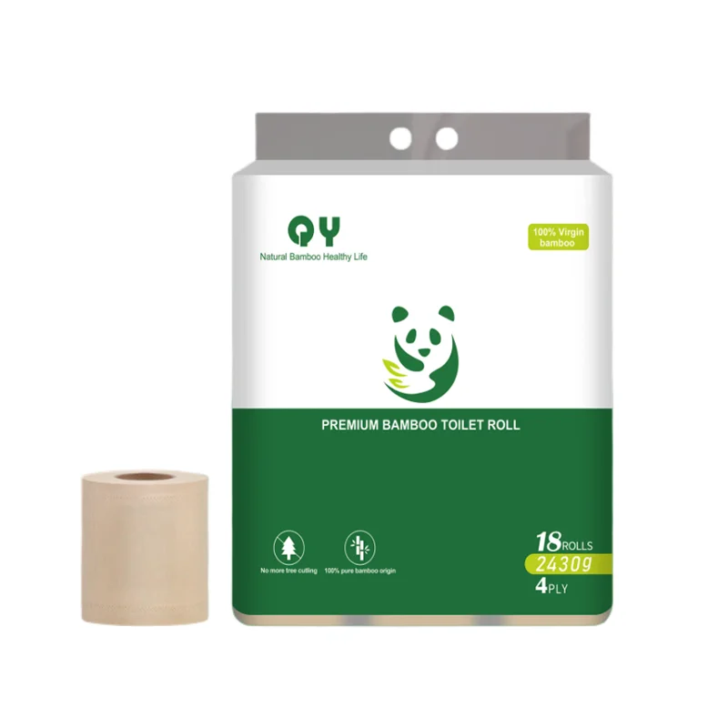 Customize Bamboo Toilet Paper 2ply 4 layers Wholesale