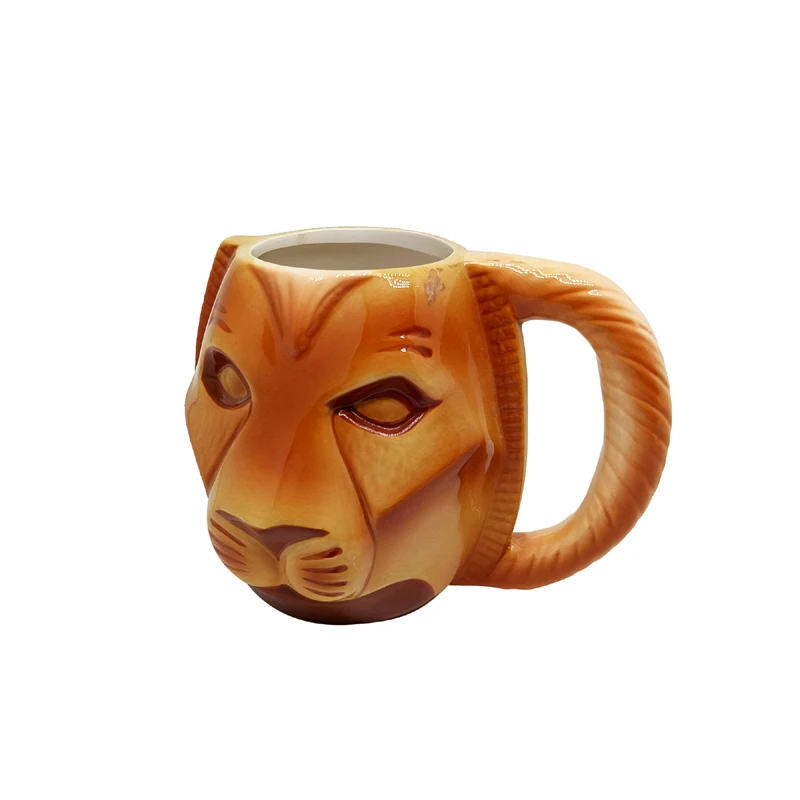 ceramic mug cup can sublimation Creative Coffee Cup Cartoon Animal Mug