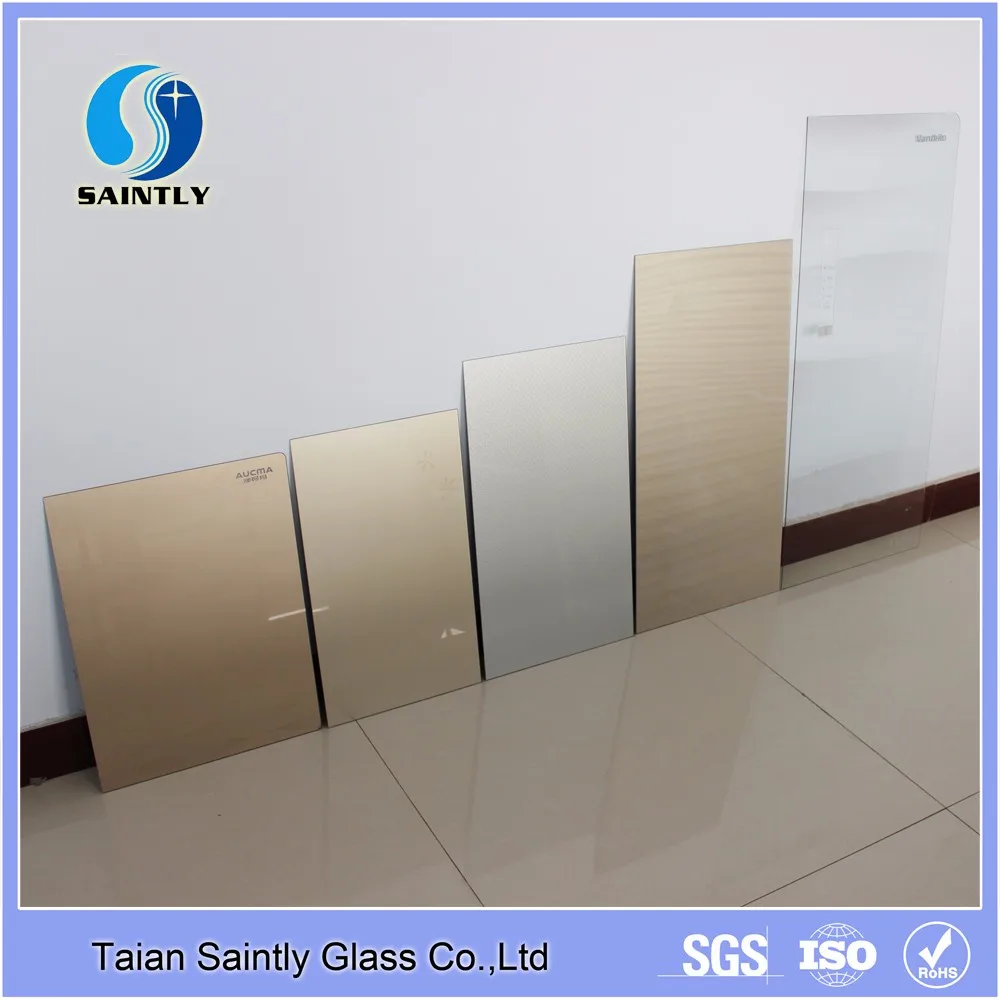 China Manufacturer 3.2mm 4mm Refrigerator Tempered Glass