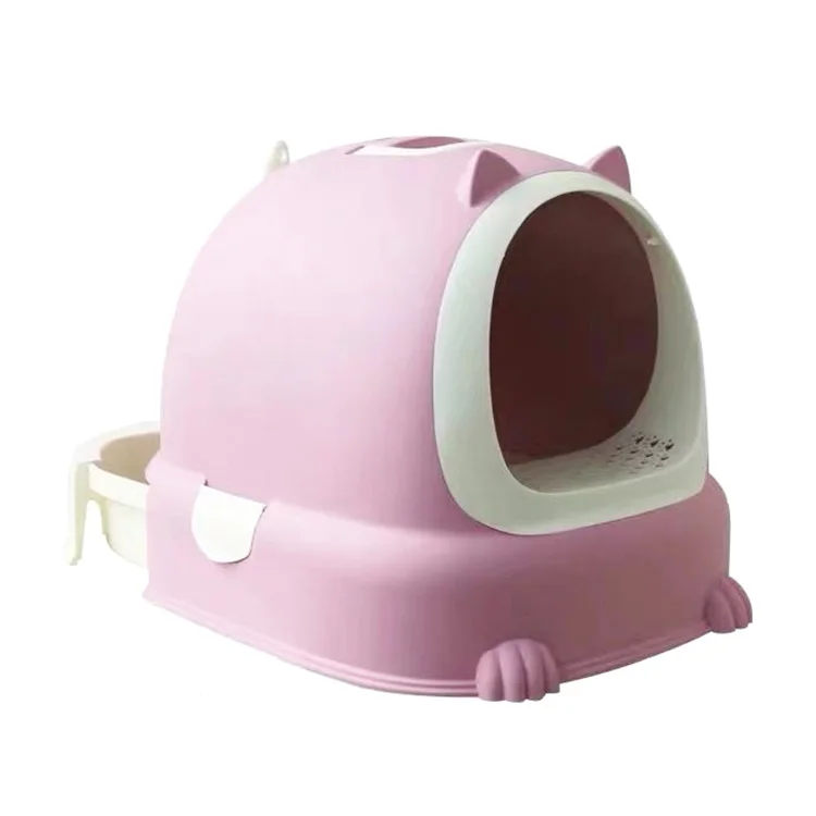 Direct Sell Big Space Fully Enclosed Door Large Cat Litter Box Deodorizing Cat Indoor Automatic Cat Toilet