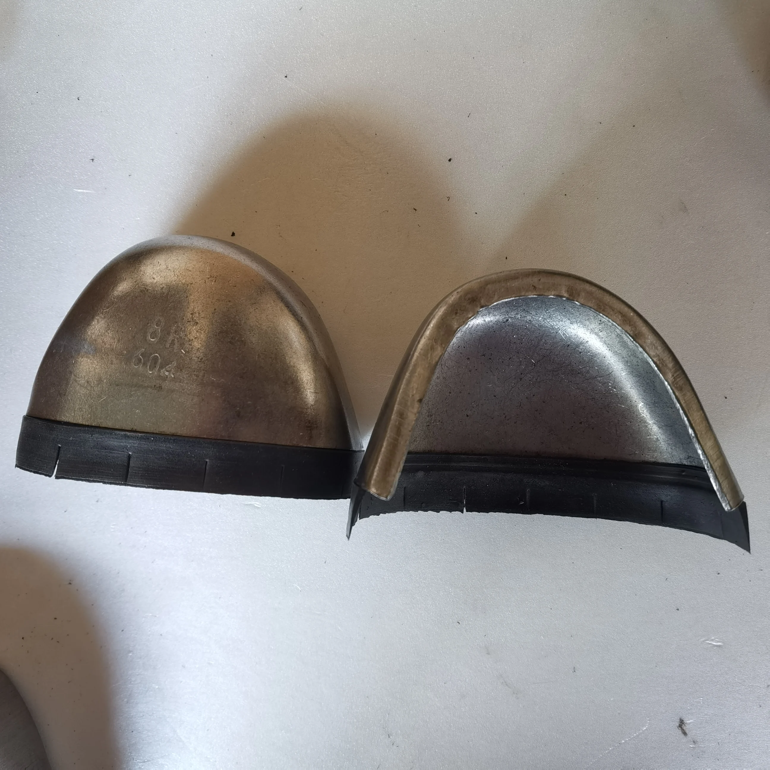 Оптовая продажа железный стальной носок для защитной обуви промышленная рабочая обувь в наличии