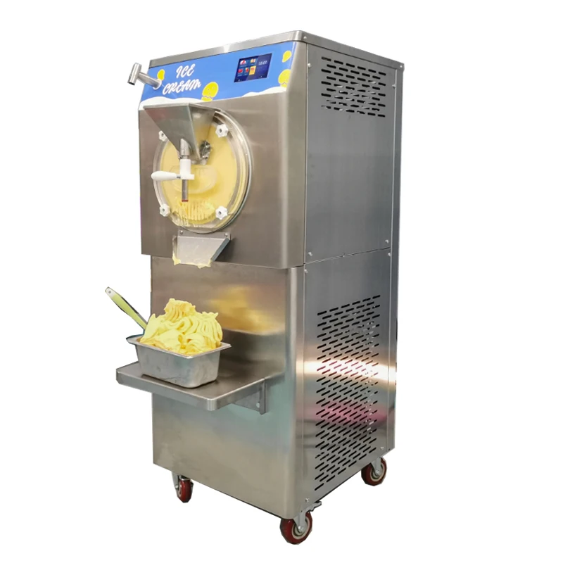 100 л/ч машина для мороженого Gelato итальянская производства жесткого с 5-дюймовым сенсорным экраном
