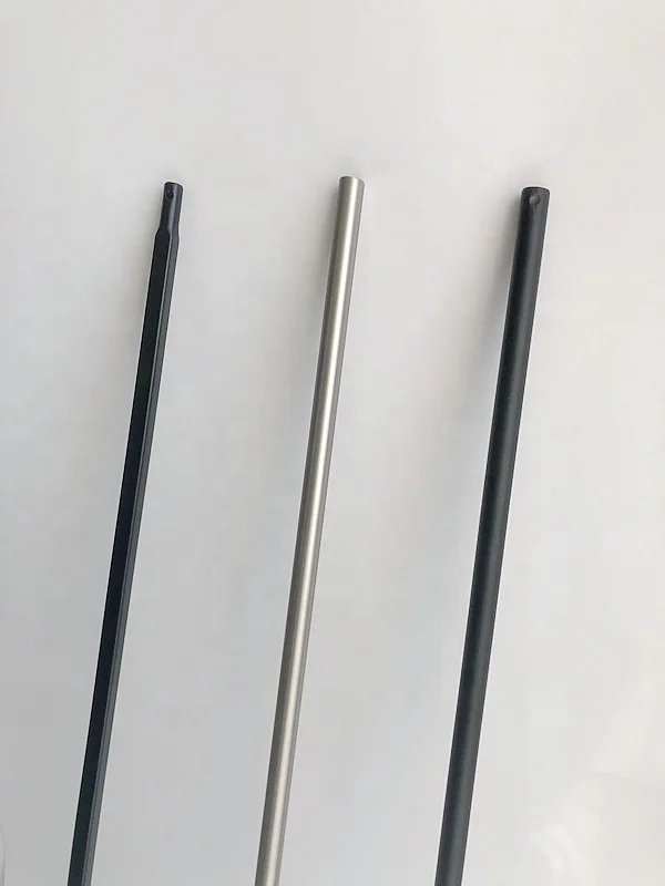 Ornamental Brushed Nickle Round Plain Metal Stair Spindles Satin Black Square Plain Iron Railing Balusters Wholesale