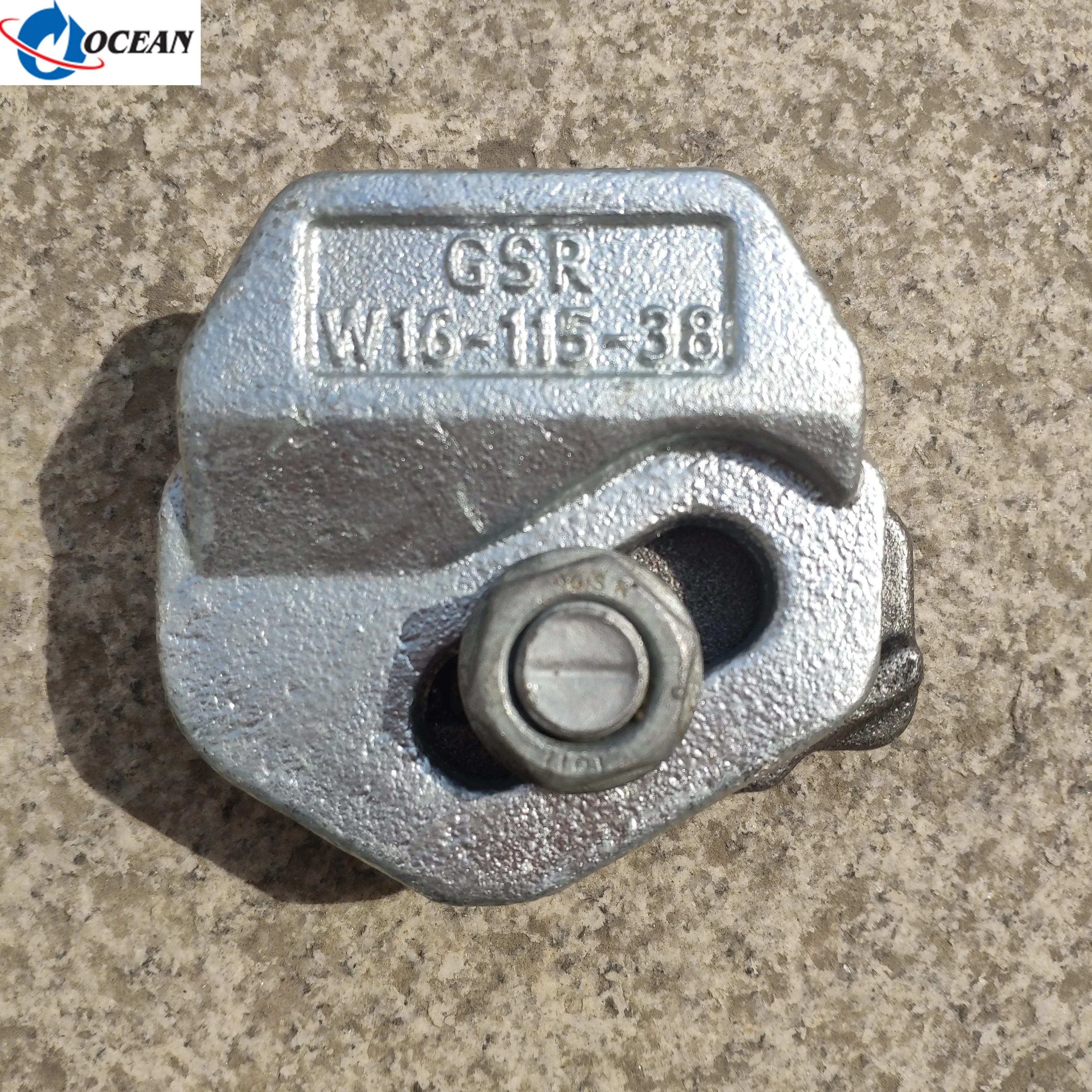 GSR W16-115-38 Crane Rail Clip For Rail Construction