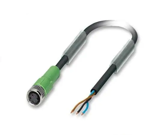 IP68 M8 6pin connectors in either thread-on or snap-on styles male female configurations