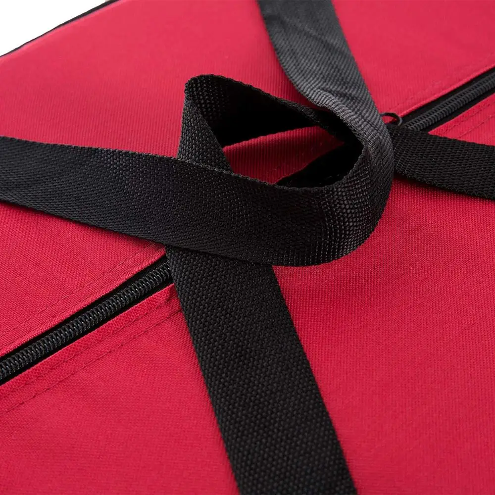 Сверхмощный 600D Оксфорд, Рождественский праздник, очень большой контейнер до 6 дюймов, искусственная Разобранная елка, сумка для хранения рождественской елки