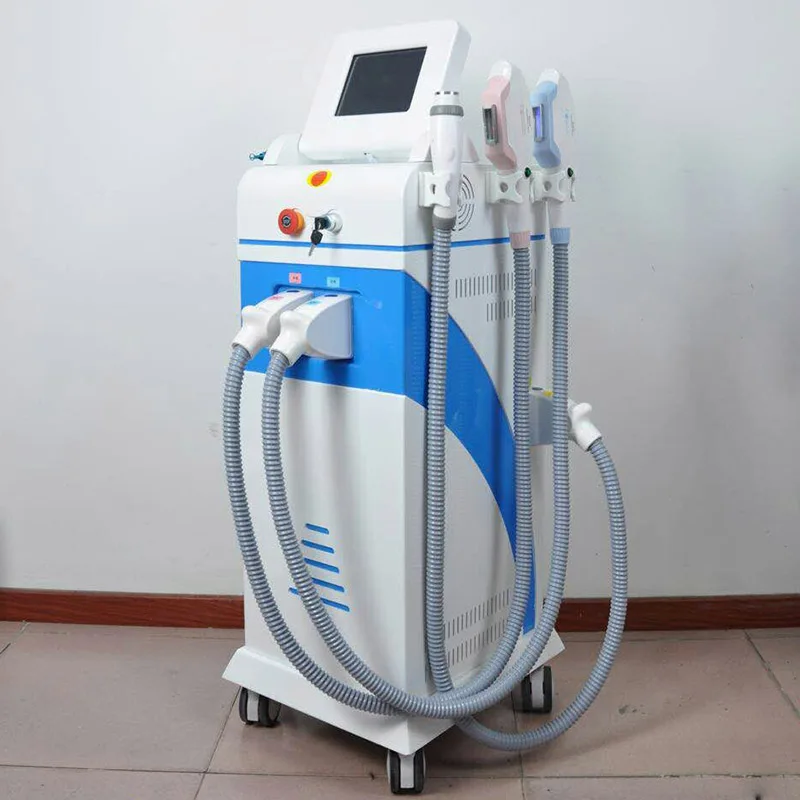 New portable IPL + Opt + SHR freckle whitening laser hair removal machine manufacturers direct supply