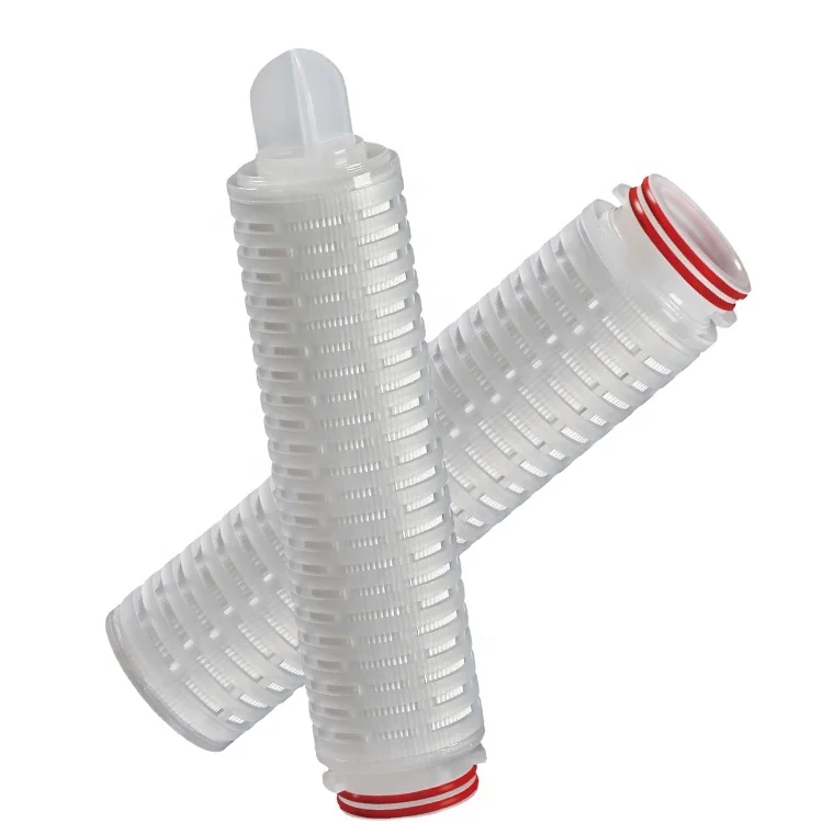 Absolute 0.22/ 0.45 Micron SIP PES Membrane Pleated Filter Cartridge Eye Drop Biological Goods Filtration