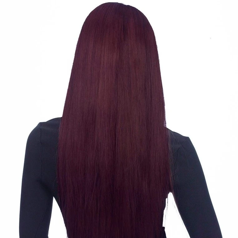 straight wholesale  virgin hair Small Knot 99j Brazilian Front Glueless Wigs depuy synthes anspach  long  wigs for black women