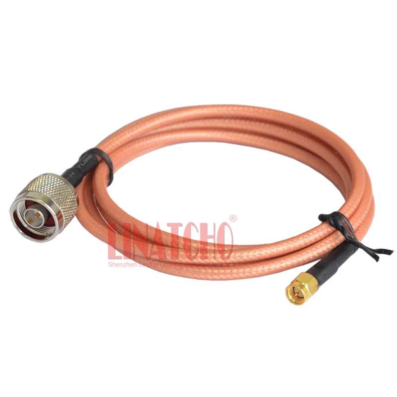 High Quality Low Loss 5FT 150CM N Male to SMA Male Antenna RG142 Coaxial Jumper Cable
