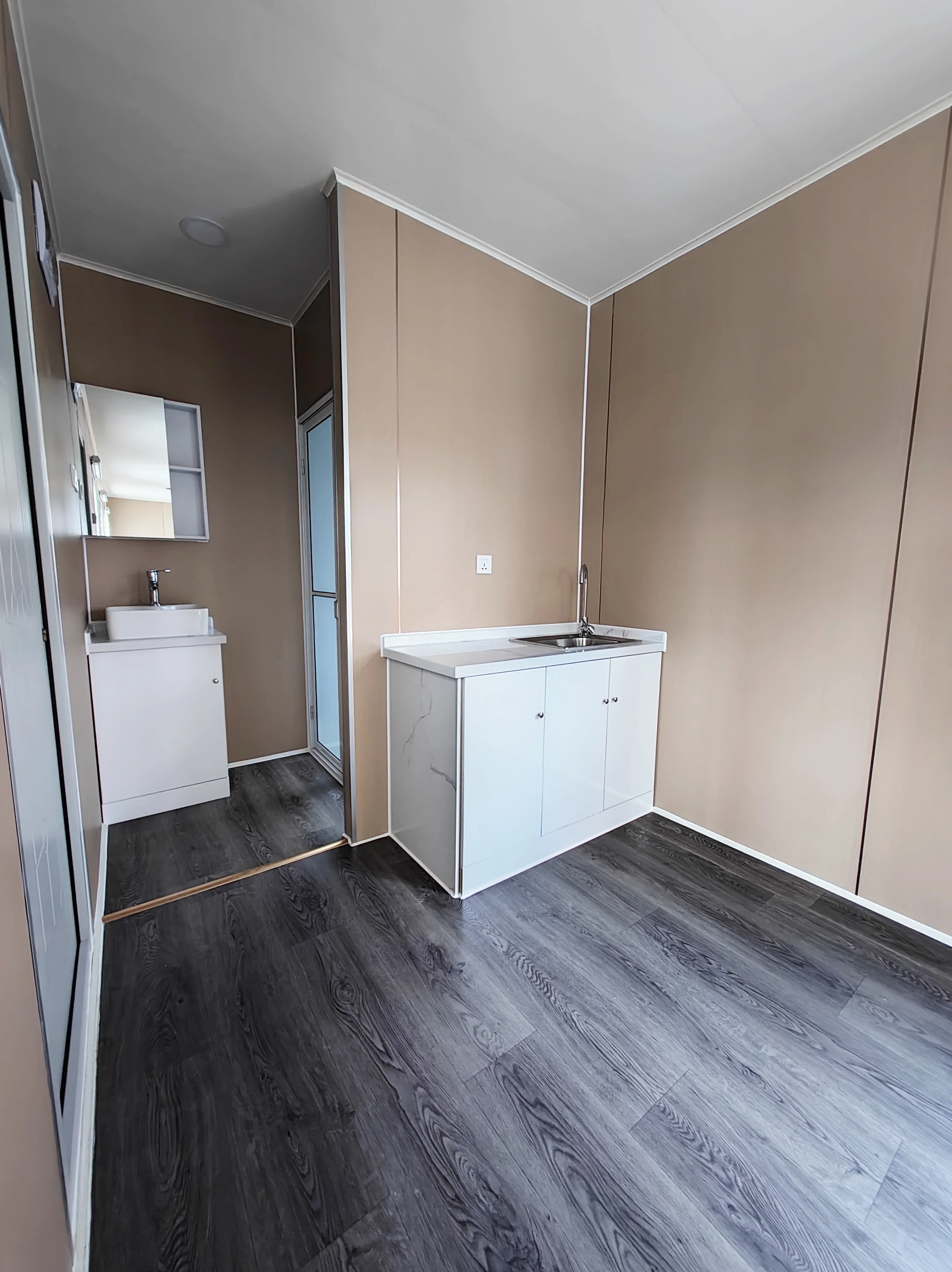 Portable Plat Pack 40FT Shipping Container House Modular Container Home Luxury Coffee House For Villa