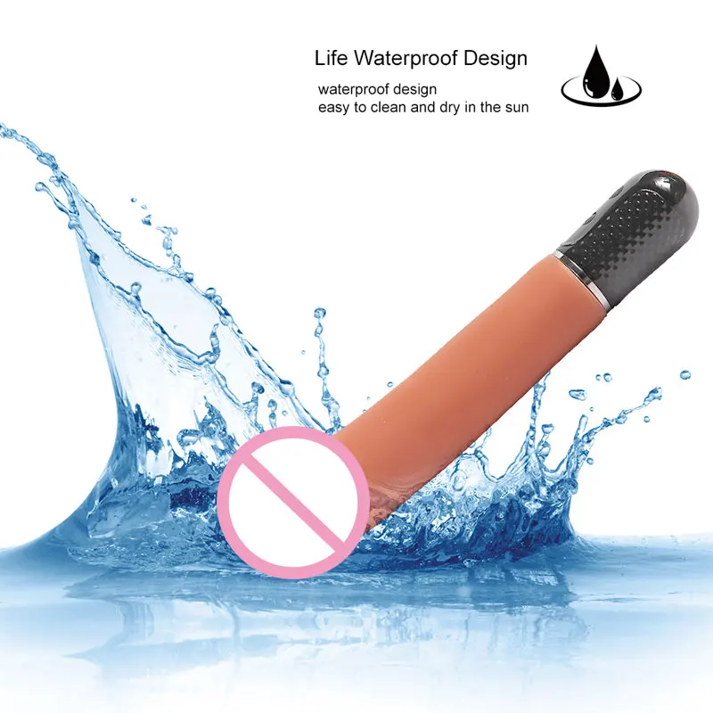 Comfortable double layered huge elastic silicone penis with suction cup realistic Dildo Vibrator Adult Sex Toy For Woman