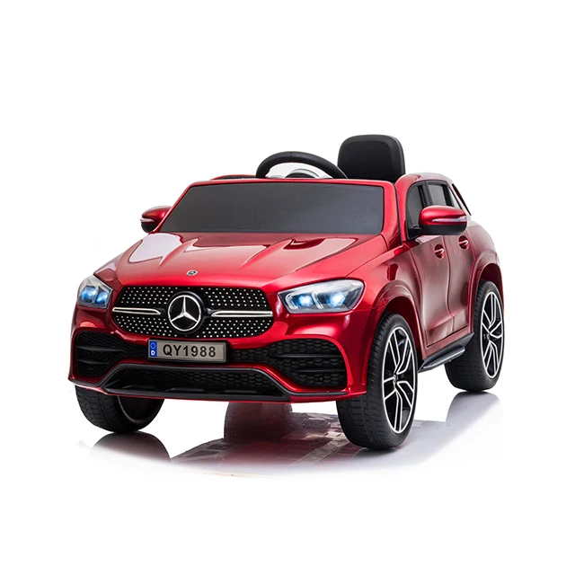 Factory Supply Licenced Mercedes Benz Gle450 Kids Electric Car 10 Years Old One Seater Electric 12V Children Car
