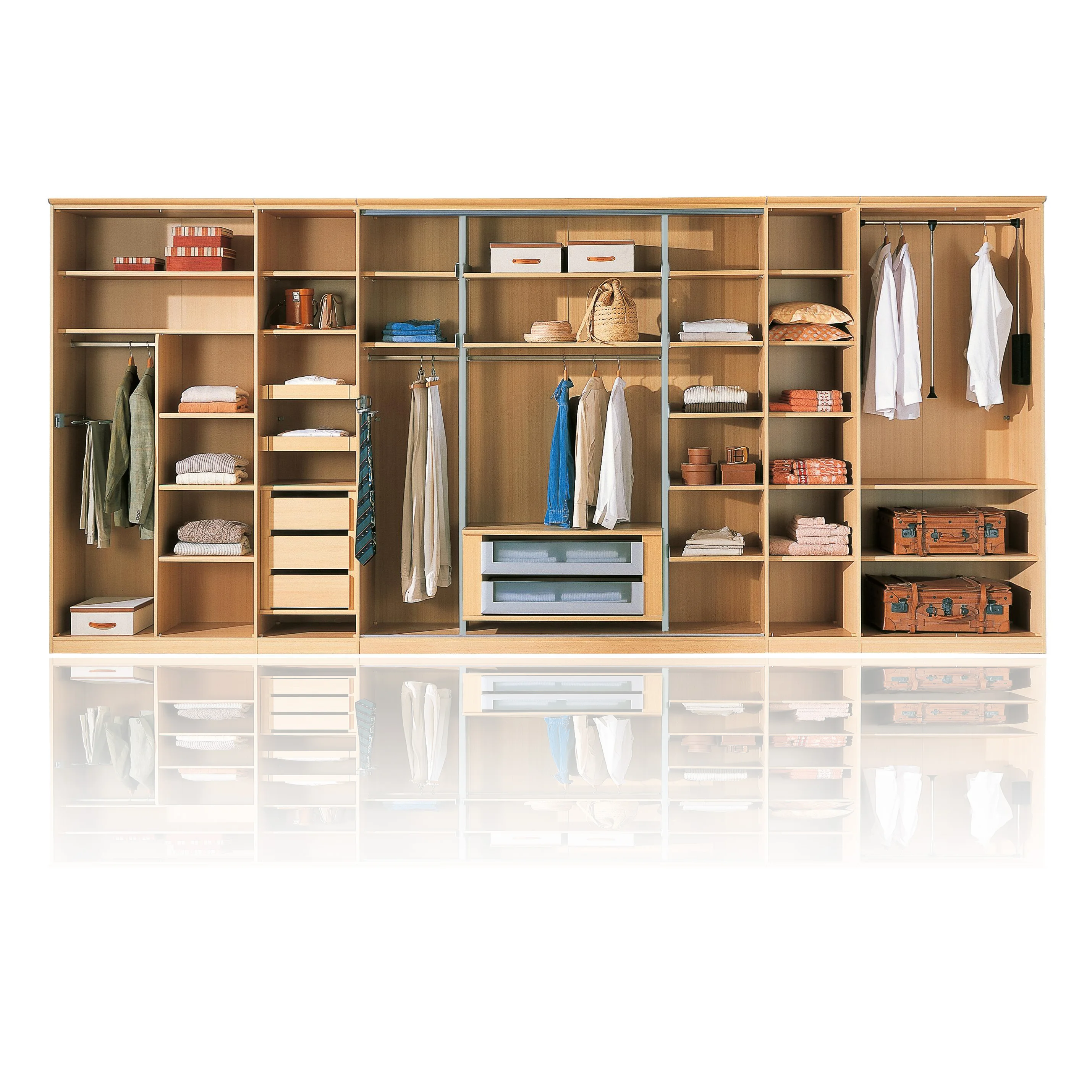 The most popular  Aluminum Wardrobe Furniture Cabinet For Modern Home