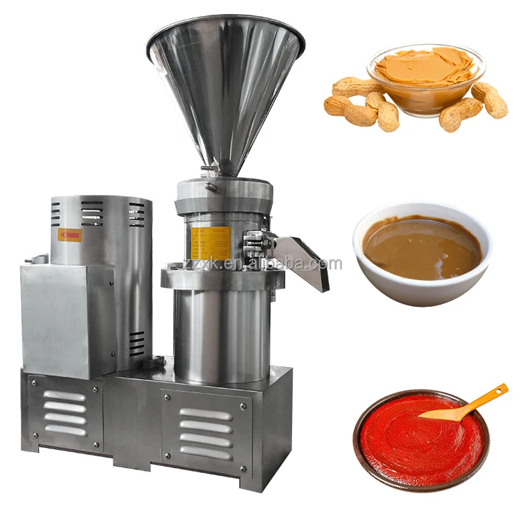 sesame peeling separate machine sesame cleaning machine tahini making machine made peanut butter colloid mill line