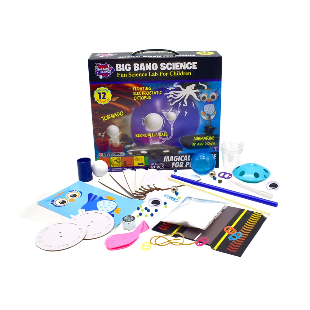 Amazing Science Kit Educational DIY Physical Science Experiment Kit Stem Educational Science Kits for Kids